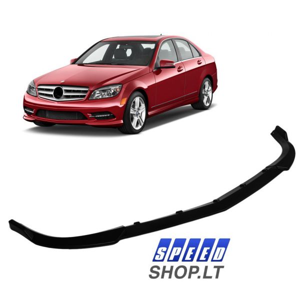 Mercedes Benz C klasė W204 Sport bamperio pažeminimas